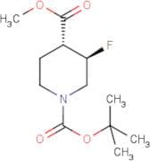 (3,4)-Trans-1-tert-Butyl 4-Methyl 3-fluoropiperidine-1,4-dicarboxylate racemate
