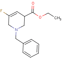 Ethyl 1-benzyl-5-fluoro-1,2,3,6-tetrahydropyridine-3-carboxylate