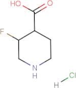3-Fluoropiperidine-4-carboxylic acid hydrochloride