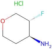 trans-3-Fluoro-tetrahydro-2H-pyran-4-amine hydrochloride