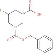 1-(Benzyloxycarbonyl)-5-fluoropiperidine-3-carboxylic acid