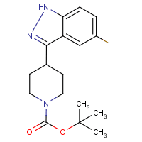 tert-Butyl 4-(5-fluoro-1H-indazol-3-yl)piperidine-1-carboxylate