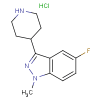 5-Fluoro-1-methyl-3-(4-piperidinyl)-1hindazole hydrochloride