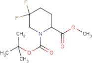 1-tert-Butyl 2-Methyl 5,5-difluoropiperidine-1,2-dicarboxylate
