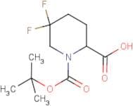 1-(tert-Butoxycarbonyl)-5,5-difluoropiperidine-2-carboxylic acid