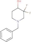 1-Benzyl-3,3-difluoropiperidin-4-ol