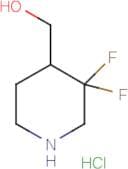 (3,3-Difluoropiperidin-4-yl)methanol hydrochloride