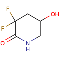3,3-Difluoro-5-hydroxypiperidin-2-one