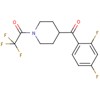 1-(4-(2,4-Difluorobenzoyl)piperidin-1-yl)-2,2,2-trifluoroethanone