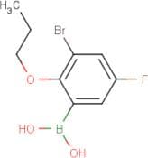 3-Bromo-5-fluoro-2-propoxyphenylboronic acid