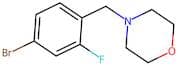 4-(4-Bromo-2-fluorobenzyl)morpholine
