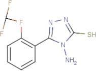 4-Amino-5-(2-trifluoromethoxy-phenyl)-4H-[1,2,4]triazole-3-thiol