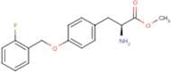 (S)-Methyl 3-(4-(2-fluorobenzyloxy)phenyl)-2-aminopropanoate