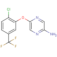 5-(2-Chloro-5-(trifluoromethyl)phenoxy)pyrazin-2-amine