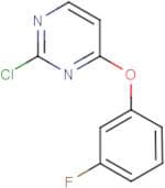 4-(3-Fluorophenoxy)-2-chloropyrimidine