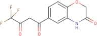 4,4,4-Trifluoro-1-(3-oxo-3,4-dihydro-2H-benzo[1,4]oxazin-6-yl)-butane-1,3-dione