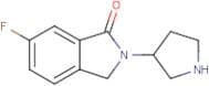 6-Fluoro-2-(pyrrolidin-3-yl)isoindolin-1-one