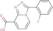 3-(2-Fluorophenyl)-[1,2,4]triazolo[4,3-a]pyridine-8-carboxylic acid