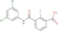 3-(3,5-Dichlorophenylcarbamoyl)-2-fluorobenzoic acid