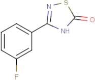 3-(3-Fluorophenyl)-1,2,4-thiadiazol-5(4H)-one