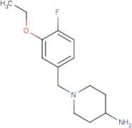 1-(3-Ethoxy-4-fluorobenzyl)piperidin-4-amine