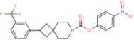 p-Nitrophenyl 2-(m-trifluoromethylphenyl)-7-aza-spiro[3.5]nonane-7-carboxylate