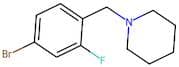 1-(4-Bromo-2-fluorobenzyl)piperidine