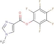 Pentafluorophenyl 1-methyl-1H-imidazole-4-carboxylate