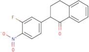 2-(3-Fluoro-4-nitrophenyl)-3,4-dihydronaphthalen-1(2H)-one