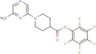 Pentafluorophenyl 1-(6-methylpyrazin-2-yl)piperidine-4-carboxylate
