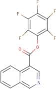 Pentafluorophenyl isoquinoline-4-carboxylate