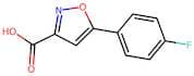 5-(4-Fluorophenyl)isoxazole-3-carboxylic acid