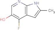4-Fluoro-5-hydroxy-2-methyl-7-azaindole