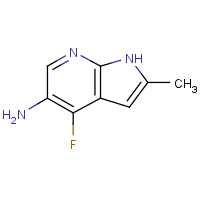 5-Amino-4-fluoro-2-methyl-7-azaindole