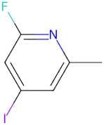 2-Fluoro-4-iodo-6-methylpyridine