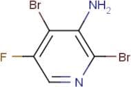 2,4-Dibromo-5-fluoro-3-pyridinamine