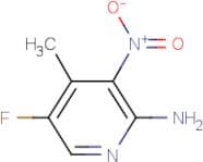 5-Fluoro-4-methyl-3-nitropyridine-2-amine