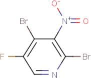 2,4-Dibromo-5-fluoro-3-nitropyridine