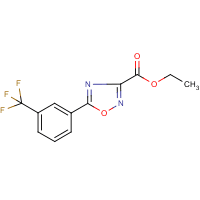 Ethyl 5-(3-(trifluoromethyl)phenyl)-[1,2,4]oxadiazole-3-carboxylate
