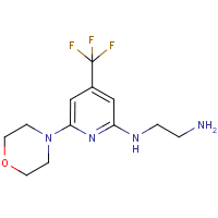 N-[6-(Morpholin-4-yl)-4-(trifluoromethyl)pyridin-2-yl]ethane-1,2-diamine