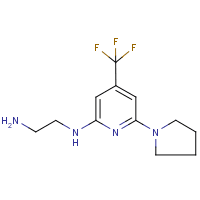 N-[6-(Pyrrolidin-1-yl)-4-(trifluoromethyl)pyridin-2-yl]ethane-1,2-diamine