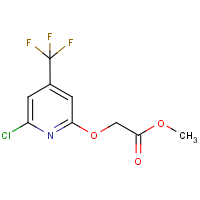 (6-Chloro-4-trifluoromethyl-pyridin-2-yloxy)-acetic acid methyl ester