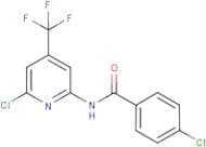 4-Chloro-N-(6-chloro-4-trifluoromethyl-pyridin-2-yl)-benzamide