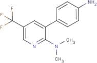 [3-(4-Amino-phenyl)-5-trifluoromethyl-pyridin-2-yl]-dimethyl-amine