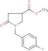 1-(4-Fluoro-benzyl)-5-oxo-pyrrolidine-3-carboxylic acid methyl ester