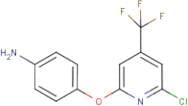 4-(6-Chloro-4-trifluoromethyl-pyridin-2-yloxy)-phenylamine
