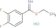 3,4-Difluorobenzimidic acid ethyl ester hydrochloride