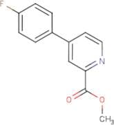 4-(4-Fluorophenyl)pyridine-2-carboxylic acid methyl ester