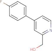 [4-(4-Fluorophenyl)pyridin-2-yl]methanol