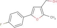 [5-(4-Fluorophenyl)-2-methylfuran-3-yl]methanol
